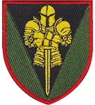 Шеврон 17 окрема танкова бригада (лицар) (кольоровий)