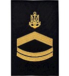 Нарукавний знак розрізнення ВМС майстер-старшина (мічман)