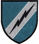 Шеврон 19 окремий полк радіо і радіотехнічної розвідки (кольоровий)
