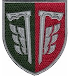Шеврон 77 окрема аеромобільна бригада (кольоровий)