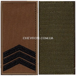 Погон НГУ сержант (на липучці)