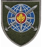 Шеврон Міжнародний центр миротворчості та безпеки (кольоровий)