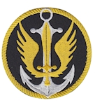 Шеврон Морська піхота (якір, коло)