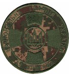 Шеврон 19 бригада НГУ (нитка зелена)