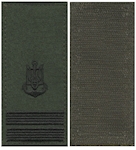 Погони ВМС старший лейтенант (нитка чорна, на липучці)