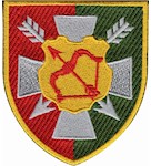 Шеврон 16 армійський корпус (кольоровий)