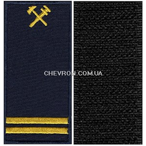Погон УЗ-0Р2L (нитка жовта, на липучці)