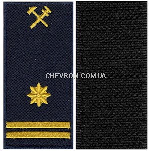 Погон УЗ-1Р2L (нитка жовта, на липучці)