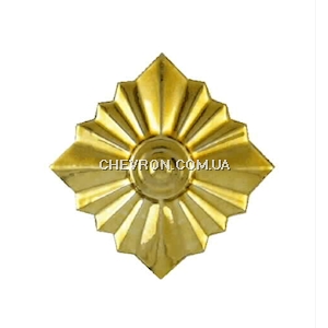 Зірка ромбовидна ЗСУ (метал)