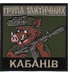 Шеврон Група тактичних кабанів