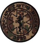 Шеврон Servare cavere mederi в/ч 3080