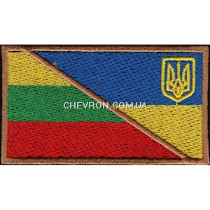 Прапорець Литва-Україна