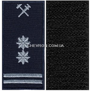 Погон УЗ-2Р2L (нитка сіра, на липучці)