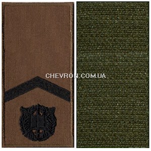 Погон НГУ курсант-cтарший солдат (на липучці)