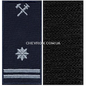 Погон УЗ-1Р2L (нитка сіра, на липучці)