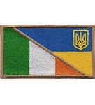 Прапорець Ірландія-Україна