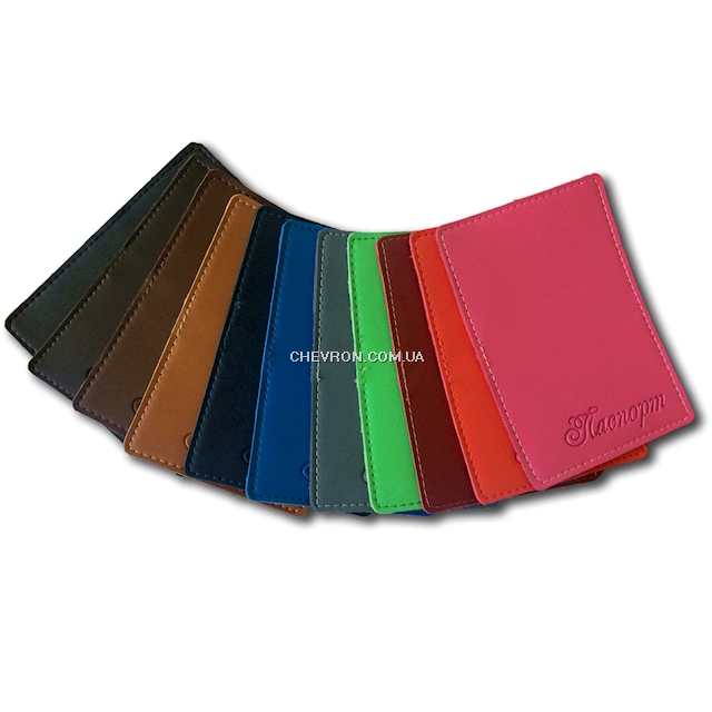 Обкладинка для біометричного паспорта України (Екошкіра)