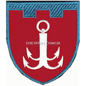 Шеврон 122 окрема бригада ТрО (Одеська область) (кольоровий)