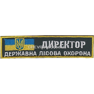 Нашивка Директор Державна лісова охорона