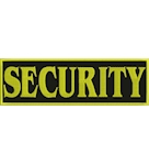 Нашивка на спину "Security" (25,7х8см)