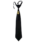 Краватка морська з вишивкою (золота нитка)