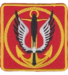 Шеврон Морська піхота (якір, квадрат)