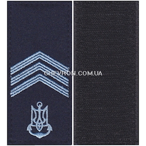 Погон ВМС старшина 1 статті (на липучці)  