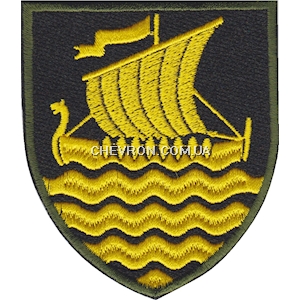 Шеврон 36 ОБрМП (цветной)
