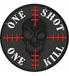 Шеврон "One shot One kill"