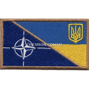 Прапорець НАТО-Україна