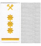 Погон УЗ-3Р (нитка жовта, на липучці)