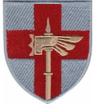 Шеврон 78 десантно-штурмовий полк "Герць"  (кольоровий)