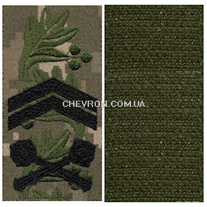 Погон сувенірний молодший сержант (на липучці)