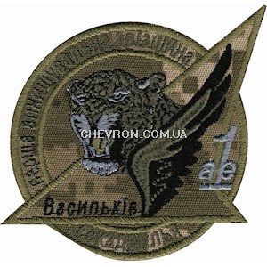 Шеврон 1 винищувальна авіаційна ескадрилья Васильків