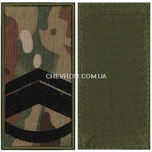 Погон НГУ майстер-сержант (на липучці)