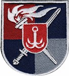 Шеврон Військова академія м. Одеса (кольоровий)
