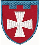 Шеврон 104 окрема бригада ТрО (Рівненська область) (кольоровий)