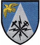 Шеврон 15 авіаційна комендатура (в/ч А1478, кольоровий)