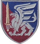 Шеврон 81 окрема аеромобільна бригада (грифон, кольоровий)