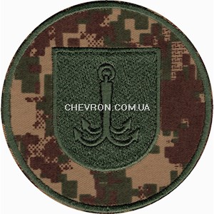 Шеврон НГУ Одеса (нитка зелена)