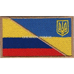 Прапорець Колумбія-Україна