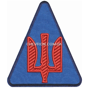 Шеврон Зенітно-ракетні війська повітряних сил (тризуб)