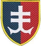 Шеврон 35 окрема бригада морської піхоти (кольоровий)