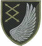 Шеврон 31 окремий полк зв'язку і управління (крило)