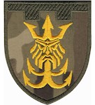 Шеврон 122 Окрема бригада ТРО (Нептун)