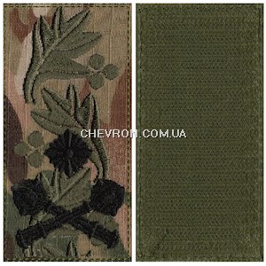 Погон ЗСУ бригадний генерал (на липучці)