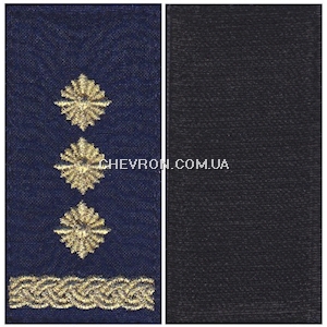 Погон НГУ полковник (на липучці)
