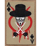 Шеврон Карта Туз пік "V"