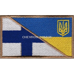 Прапорець Фінляндія-Україна