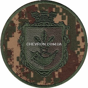 Шеврон НГУ Кривий Ріг (нитка зелена)